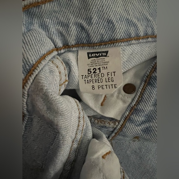 Levi’s 521 Size 8 petite - Picture 4 of 17